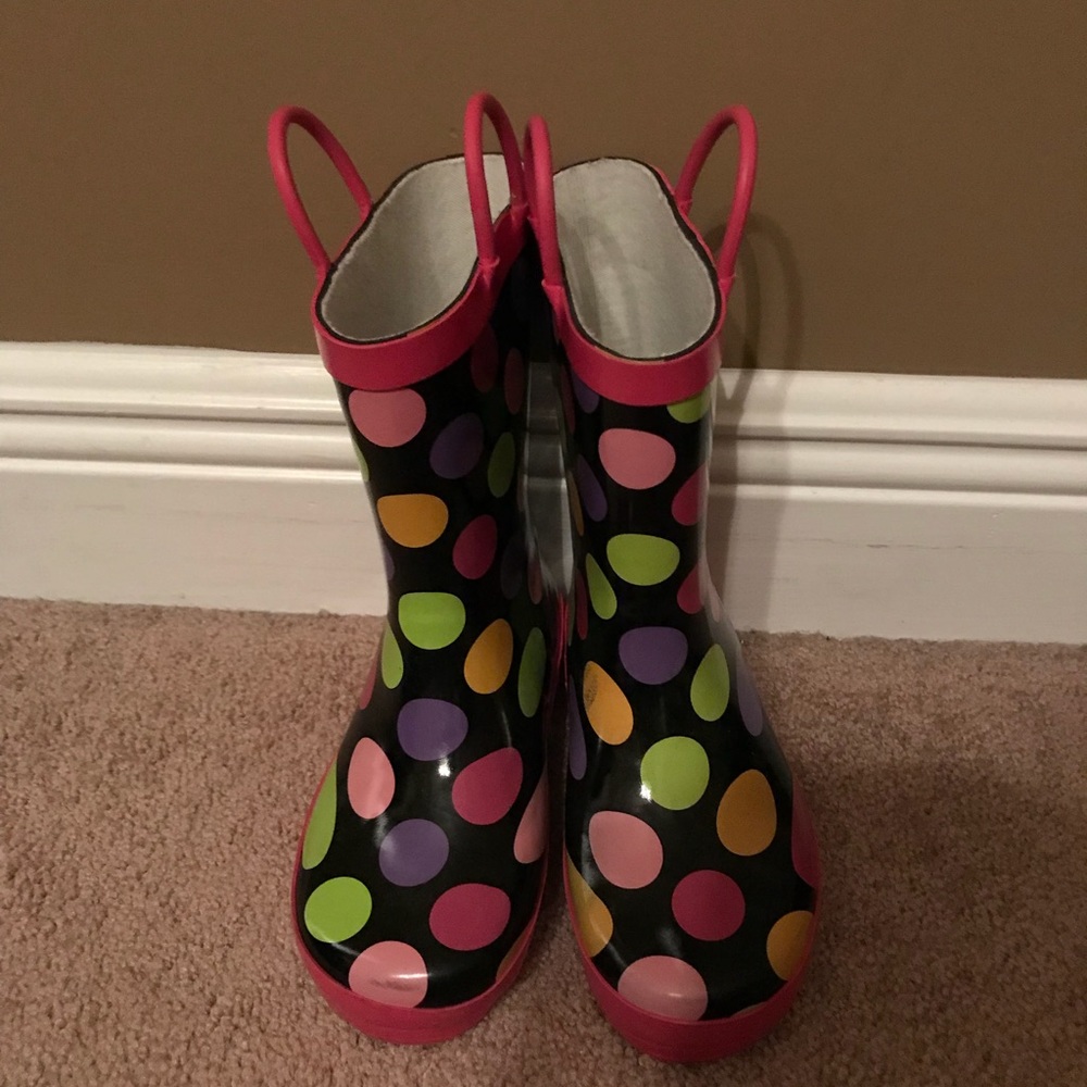 Girls rain boots